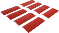 Csiszolópapír | excentercsiszolókhoz / kézi csiszológép | 93 x 230 mm | K 60 - 180 | 25 darabos