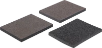 Csiszolószivacs-készlet | K 46, 80, 120 | 3 darabos