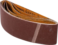 Csiszolószalag-készlet | szalagcsiszolóhoz | 75 x 533 mm | K 40 - 60 - 80 - 120 - 240 | 5 darabos