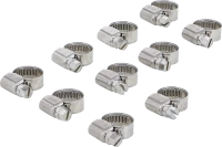 Tömlőbilincs | INOX | 10 x 16 mm | 10 darabos
