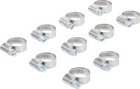 Tömlőbilincs | INOX | 12 x 20 mm | 10 darabos