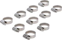 Tömlőbilincs | INOX | 16 x 25 mm | 10 darabos