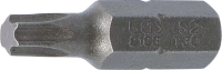 Behajtófej | Hossz 30 mm | Külső hatszögletű 8 mm (5/16") | T-profil (Torx) T30
