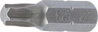 Behajtófej | Hossz 30 mm | Külső hatszögletű 8 mm (5/16") | T-profil (Torx) T40