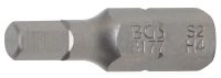 Behajtófej | Hossz 25 mm | Külső hatszögletű 6,3 mm (1/4") | Belső hatszögletű 4 mm