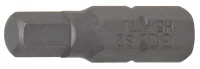 Behajtófej | Hossz 25 mm | Külső hatszögletű 6,3 mm (1/4") | Belső hatszögletű 5 mm