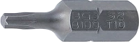 Behajtófej | Hossz 25 mm | Külső hatszögletű 6,3 mm (1/4") | T-profil (Torx) T10