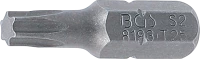 Behajtófej | Hossz 25 mm | Külső hatszögletű 6,3 mm (1/4") | T-profil (Torx) T25