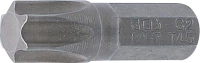 Behajtófej | Hossz 25 mm | Külső hatszögletű 6,3 mm (1/4") | T-profil (Torx) T45