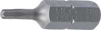 Behajtófej | Hossz 25 mm | Külső hatszögletű 6,3 mm (1/4") | T-profil (Torx) T9