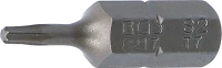 Behajtófej | Hossz 25 mm | Külső hatszögletű 6,3 mm (1/4") | T-profil (Torx) T7