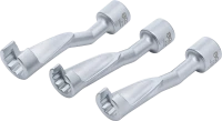 Vezetékkulcs készlet, nyitott | 12,5 mm (1/2") | 14 - 17 - 19 mm