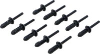 Műanyag popszegecsek a BGS 8463-hez | 6,6 x 17,2 mm | 10 darabos