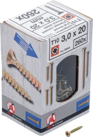 Univerzális csavarok | T-profil (Torx) T10 | 3,0 x 20 mm | 260 db