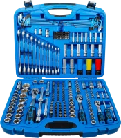Dugókulcskészlet | 6,3 mm (1/4") / 10 mm (3/8") / 12,5 mm (1/2") | 218 darabos