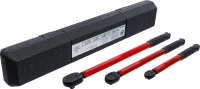 Nyomatékkulcs-készlet | 6,3 mm (1/4") 2 - 24 Nm, 10 mm (3/8") 19 - 110 Nm, 12,5 mm (1/2") 28 - 210 Nm | 3 darabos