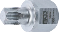 Bordásszíj-behajtófej | 12,5 mm (1/2"), külső hatszögletű 22 mm | T-profil (Torx) T60