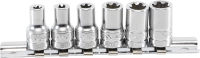 Dugókulcskészlet, T-profil Plus (Torx Plus) | 6,3 mm (1/4") | 6EP - 12EP | 6 darabos