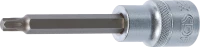 Behajtófej | Hossz 100 mm | 12,5 mm (1/2") | T-profil (Torx) T15