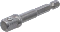 Adapter fúrógépekhez | külső hatszögletű hajtás 6,3 mm (1/4") / külső négyszögletű hajtószár 10 mm (3/8")