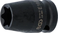 Gépi dugókulcs E-profil | 12,5 mm (1/2") | E18