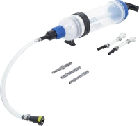 Kézi pumpa | 1500 ml | adapterkészlettel