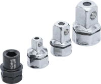 Adapter készlet racsnis csillagkulcshoz | 4 darabos