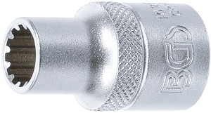 Steckschlüssel-Einsatz Gear Lock | Antrieb Innenvierkant 12,5 mm (1/2") | SW 10 mm 
