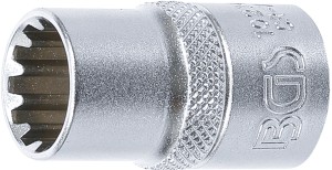 Steckschlüssel-Einsatz Gear Lock | Antrieb Innenvierkant 12,5 mm (1/2") | SW 14 mm 