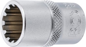 Steckschlüssel-Einsatz Gear Lock | Antrieb Innenvierkant 12,5 mm (1/2") | SW 16 mm 