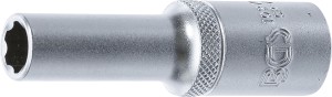Steckschlüssel-Einsatz Super Lock, tief | Antrieb Innenvierkant 12,5 mm (1/2") | SW 10 mm 