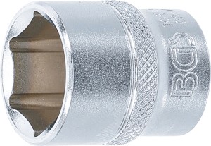 Steckschlüssel-Einsatz Sechskant | Antrieb Innenvierkant 10 mm (3/8") | SW 19 mm 