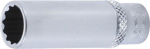 Steckschlüssel-Einsatz Zwölfkant, tief | Antrieb Innenvierkant 6,3 mm (1/4") | SW 11 mm 