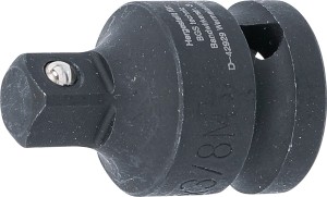 Kraft-Steckschlüssel-Adapter | Innenvierkant 12,5 mm (1/2") - Außenvierkant 10 mm (3/8") 