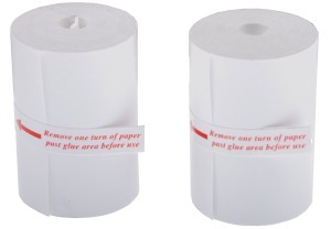 Ersatz-Papierrollen für Drucker | 2-tlg. 