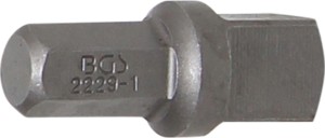 Bit-Knarren-Adapter | Außensechskant 8 mm (5/16") - Außenvierkant 10 mm (3/8") | 30 mm 