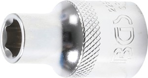 Steckschlüssel-Einsatz Sechskant | Antrieb Innenvierkant 12,5 mm (1/2") | SW 9 mm 