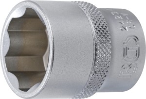Steckschlüssel-Einsatz Super Lock | Antrieb Innenvierkant 12,5 mm (1/2") | SW 23 mm 