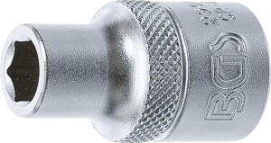Steckschlüssel-Einsatz Sechskant | Antrieb Innenvierkant 12,5 mm (1/2") | SW 9 mm 