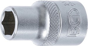 Steckschlüssel-Einsatz Sechskant | Antrieb Innenvierkant 12,5 mm (1/2") | SW 11 mm 