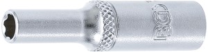 Steckschlüssel-Einsatz Super Lock, tief | Antrieb Innenvierkant 6,3 mm (1/4") | SW 5 mm 