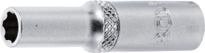 Steckschlüssel-Einsatz Super Lock, tief | Antrieb Innenvierkant 6,3 mm (1/4") | SW 6 mm 