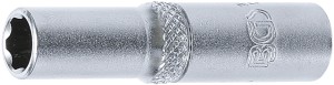 Steckschlüssel-Einsatz Super Lock, tief | Antrieb Innenvierkant 6,3 mm (1/4") | SW 7 mm 