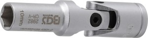 Glühkerzen-Gelenk-Einsatz Sechskant | Antrieb Innenvierkant 10 mm (3/8") | SW 10 mm 