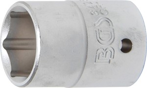 Steckschlüssel-Einsatz Sechskant | Antrieb Innenvierkant 20 mm (3/4") | SW 26 mm 