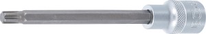 Bit-Einsatz | Länge 140 mm | Antrieb Innenvierkant 12,5 mm (1/2") | Keil-Profil (für RIBE) M8 