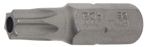 Bit | Antrieb Außensechskant 8 mm (5/16") | T-Profil (für Torx) mit Bohrung T40 