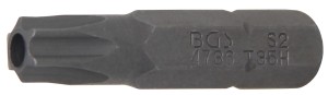 Bit | Antrieb Außensechskant 6,3 mm (1/4") | T-Profil (für Torx) mit Bohrung T35 
