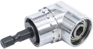Winkel-Vorsatz-Bithalter | Antrieb Außensechskant 6,3 mm (1/4") | Abtrieb Innensechskant 6,3 mm (1/4") 