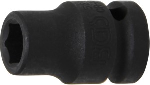 Kraft-Steckschlüssel-Einsatz Sechskant | Antrieb Innenvierkant 12,5 mm (1/2") | SW 11 mm 
